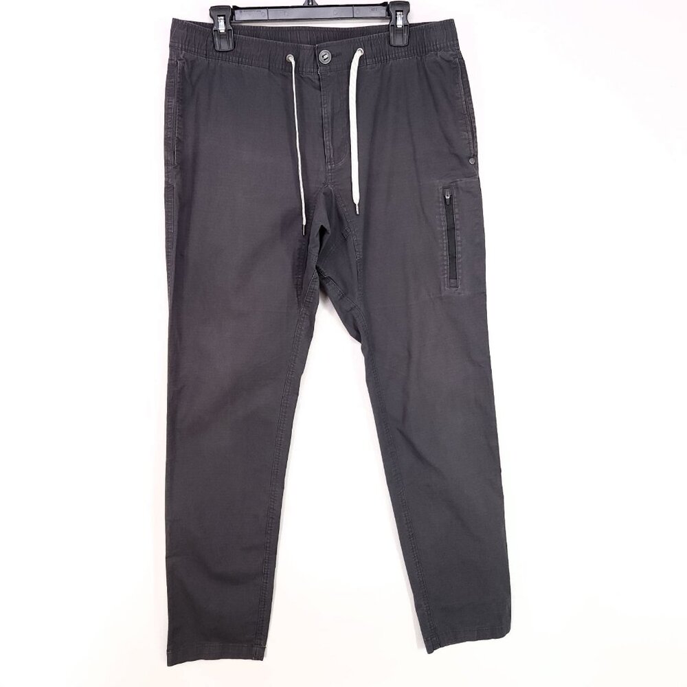 Vuori DuraTerra Ripstop Pant Mens Large Zip Pocket Gorpcore Outdoor Hiking